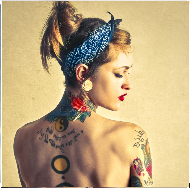 Makeup artist portrait